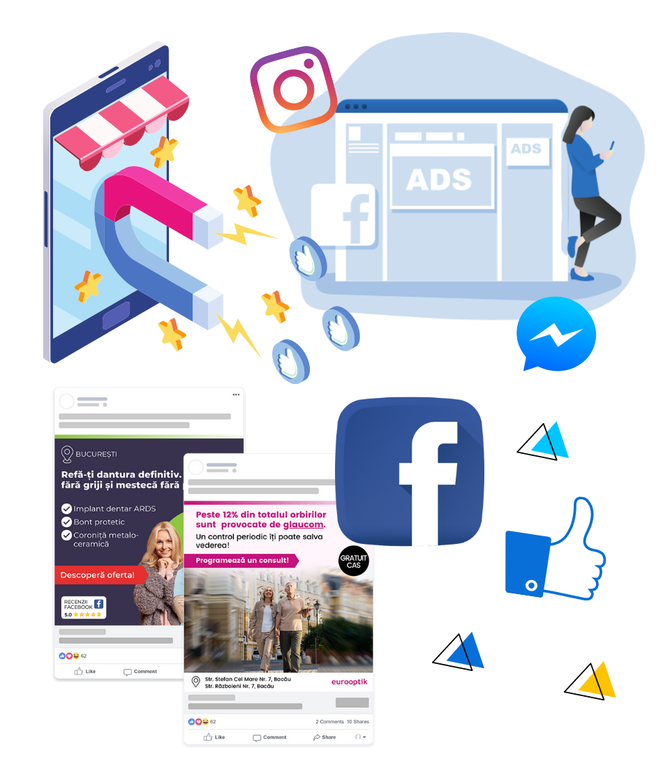 Agentie marketing online - Promovare Facebook Ads